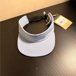 New The North Face Visor Steel Blue Adjustable